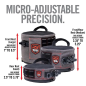 Preview: REAL AVID | Ratchet Rest - Adjustable Height Shooting Bag - Large