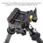 Preview: AREA 419 | ARCALOCK Dual-Clamp with Picatinny