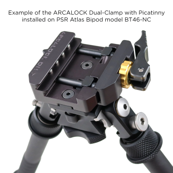 Preview: AREA 419 | ARCALOCK Dual-Clamp with Picatinny