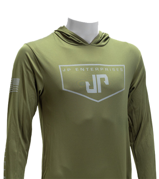 JP RIFLES | JP Hooded Sun Shirt - OD GREEN