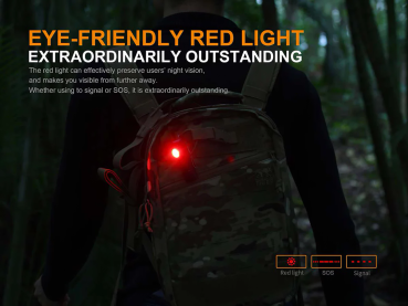 FENIX | LD15R USB Rechargeable Right Angle Flashlight