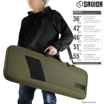 SAVIOR EQUIPMENT | Specialist Single Rifle Case 36" - - OD GREEN
