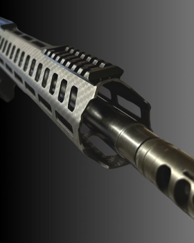 Preview: SMOKE COMPOSITE | AR15 OCTO HANDGUARD 15" w/ TOPRAILS