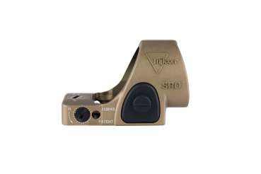 Trijicon | SRO Red Dot Sight [2.5 MOA Red Dot, Adjustable LED, Coyote Brown anodized]