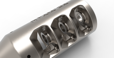 Preview: VANWARD | TE-TITAN OPEN Comp .223 Gen3 Ti Raw