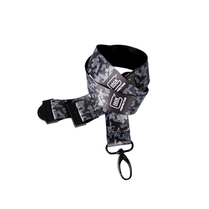 GLOCK | LANYARD BLACK PISTOL CAMO