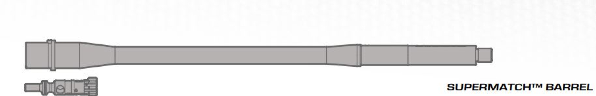 JP RIFLES | JP Supermatch Barrel JPSM223-18L8R7-HP