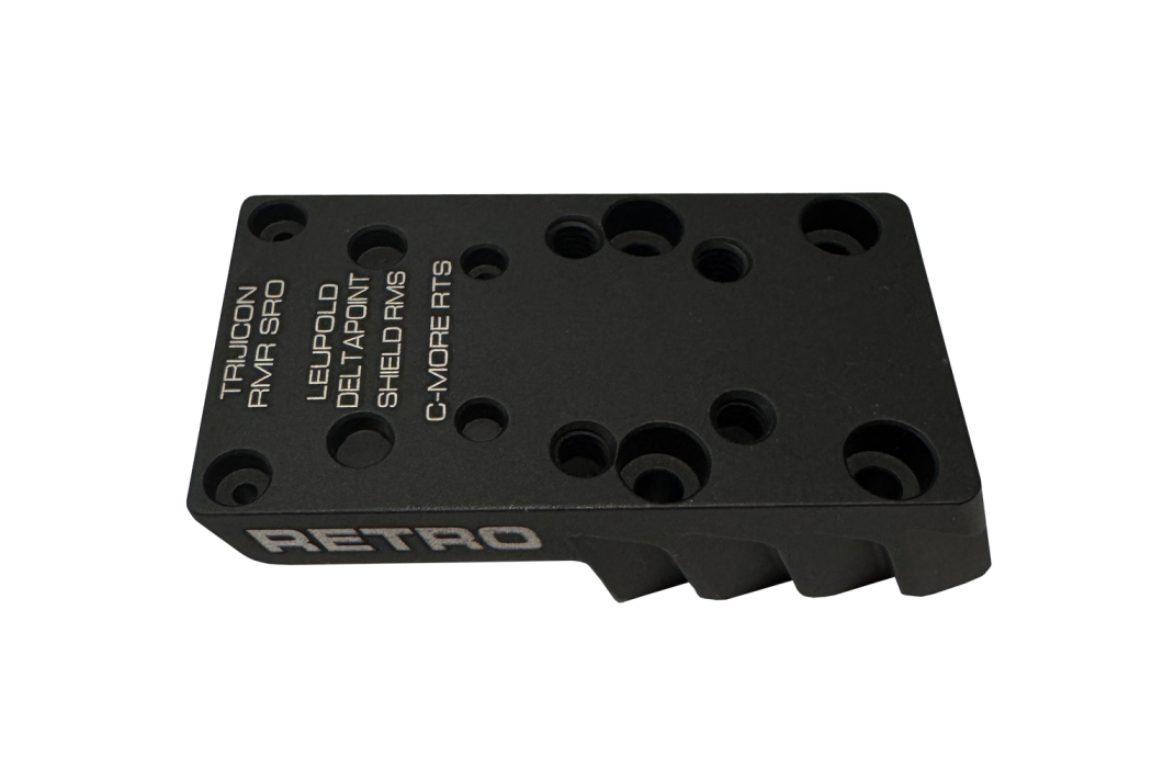 LAUGO ARMS | RETRO MOUNTING PLATE - BLACK