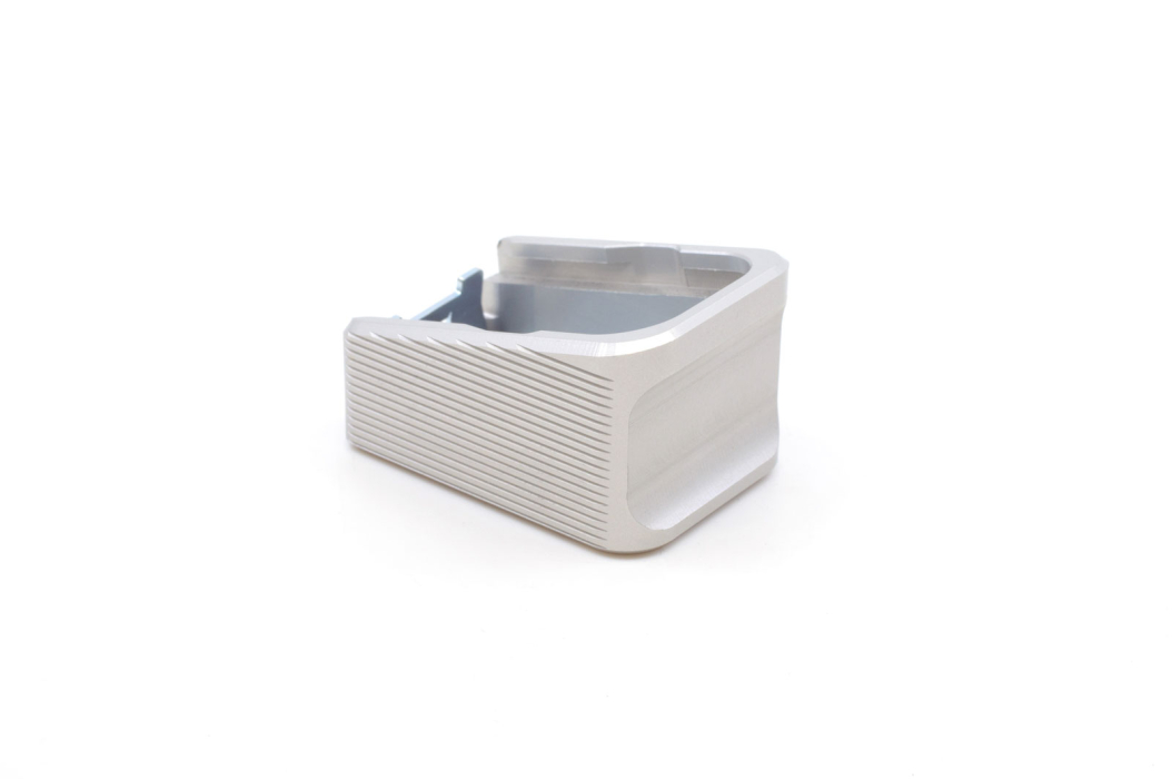 ARMANOV | MAGAZINE BASE PAD GLOCK - Silver