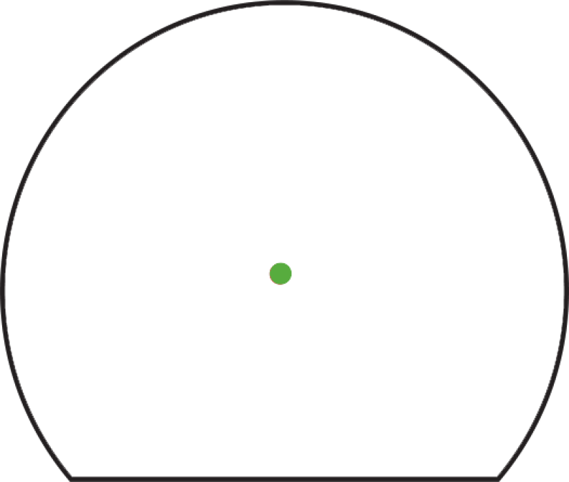 Trijicon | SRO Green Dot Sight [2.5 MOA Green Dot, Adjustable LED]