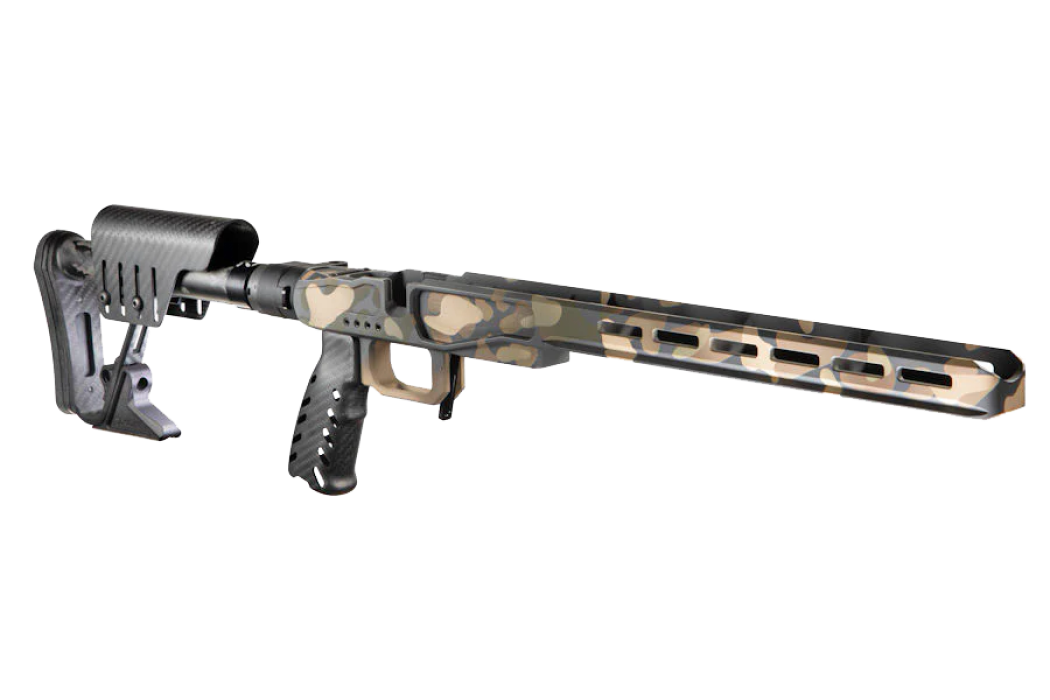 XLR | ELEMENT 4.0 MAGNESIUM CHASSIS - Rem 700 SA Ambi - CF Stock w/ Folding Adapter