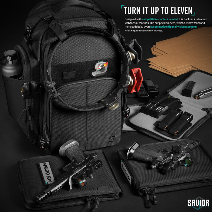 SAVIOR EQUIPMENT | PRO S.E.M.A Competition Backpack - OBSIDIAN BLACK