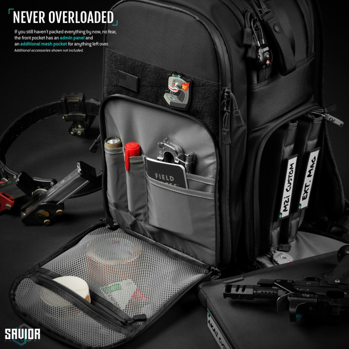 SAVIOR EQUIPMENT | PRO S.E.M.A Competition Backpack - OBSIDIAN BLACK